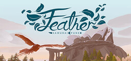 Bird Feather: Aquamarine World