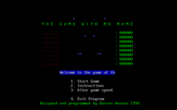 No Name Game
